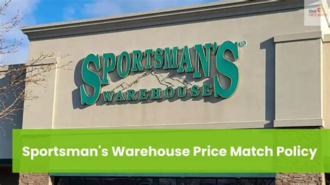 Sportsman S Warehouse Price Match
